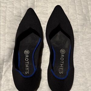 Rothy's The Point Women's Black Flats